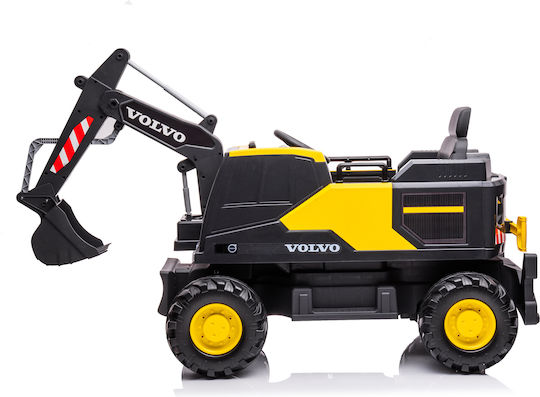 Kids 12V Electric Excavator Yellow