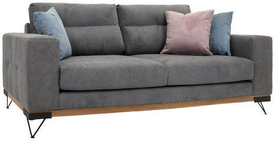 Living Room Furniture Set 3-Seater & 2-Seater Gray