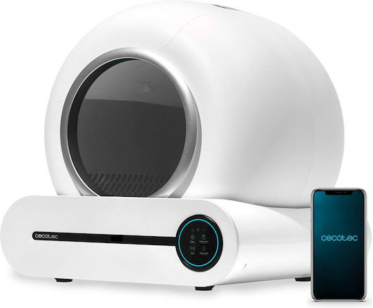 Cecotec Pumba 8000 Cleankitty Smart Τουαλέτα Γάτας Κλειστή