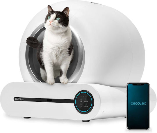 Cecotec Pumba 8000 Cleankitty Smart Τουαλέτα Γάτας Κλειστή