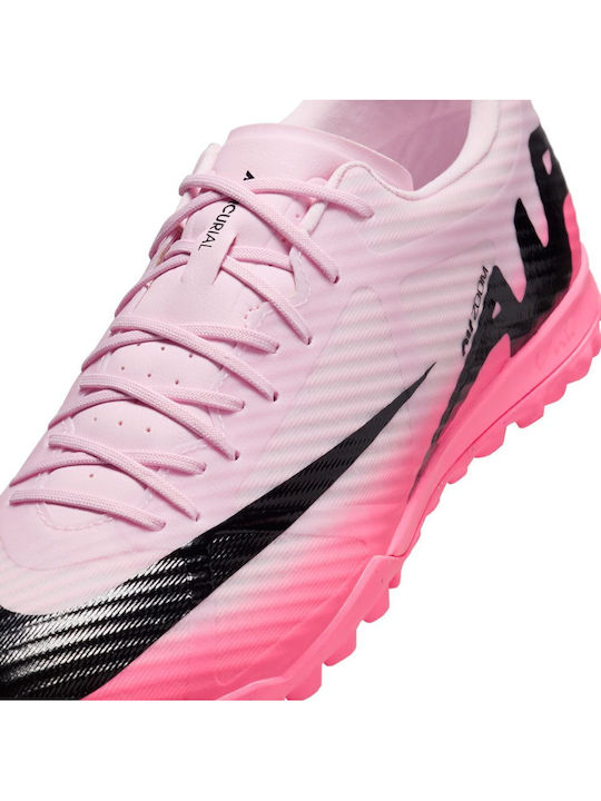 Nike Mercurial Vapor 15 Academy Футболни Обувки с Гумена Подметка Бяло / Ярко Малиново / Черно