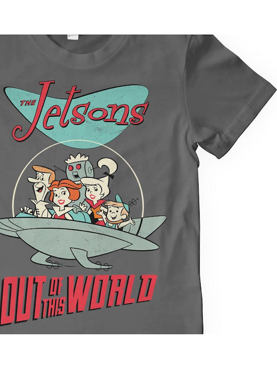 Paperinos The Jetsons T-shirt Μαύρο Βαμβακερό