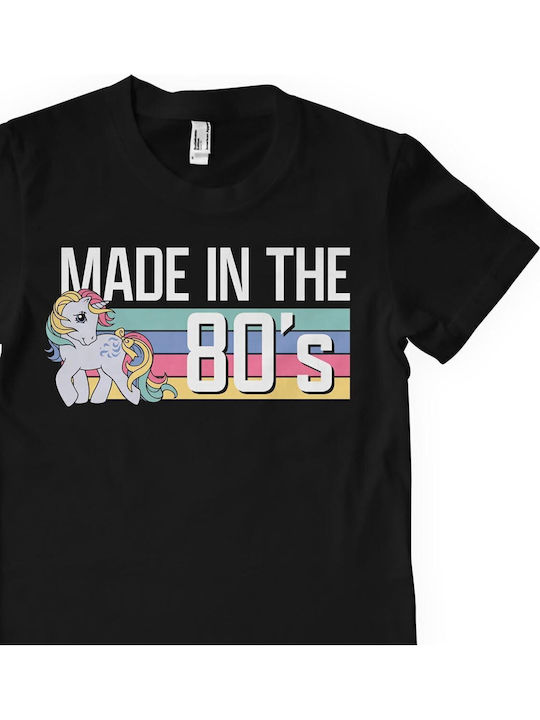 Paperinos My Little Pony T-shirt Μαύρο Βαμβακερό