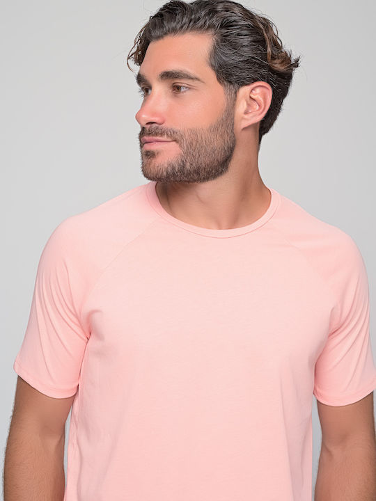 Ben Tailor Men's Athletic T-shirt Short Sleeve Coral