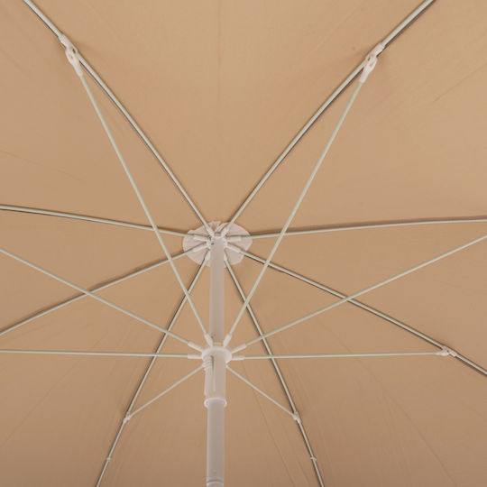 Umbrelă Rotundă Din Aluminiu Randall Maro Φ2m