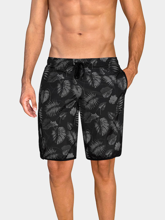 Costum De Baie Bărbați Pantaloni Scurți Negri