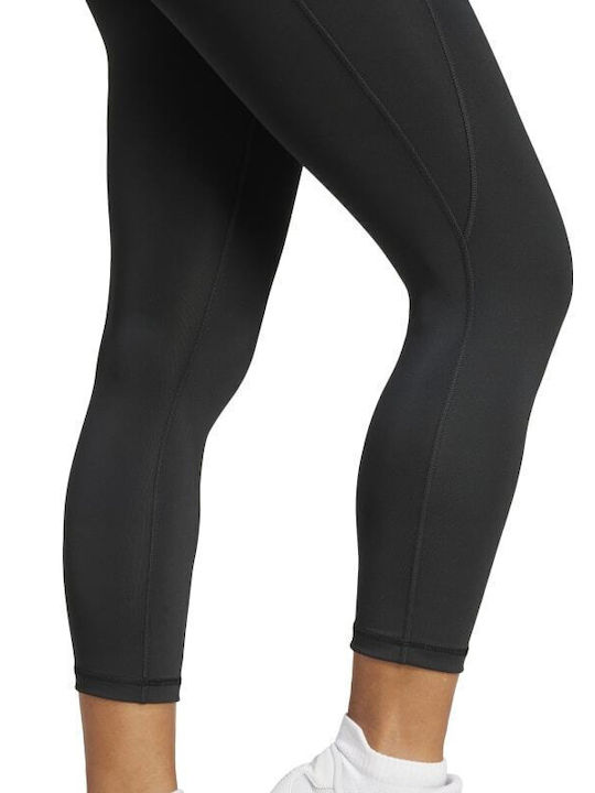 Optime Essentials Training Women's Cropped High Waist Black Leggings