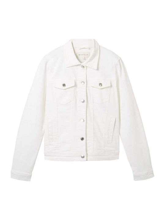 Κοντό Γυναικείο Τζιν Μπουφάν Colored Denim Jacket
