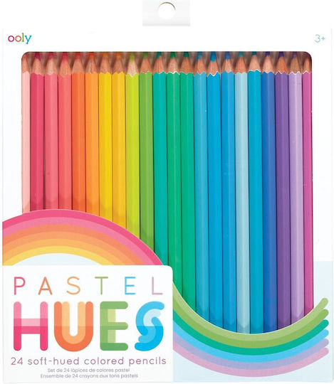 Ooly Pastel Hues Set de creioane colorate 24buc Pachet de 1 ambalaje