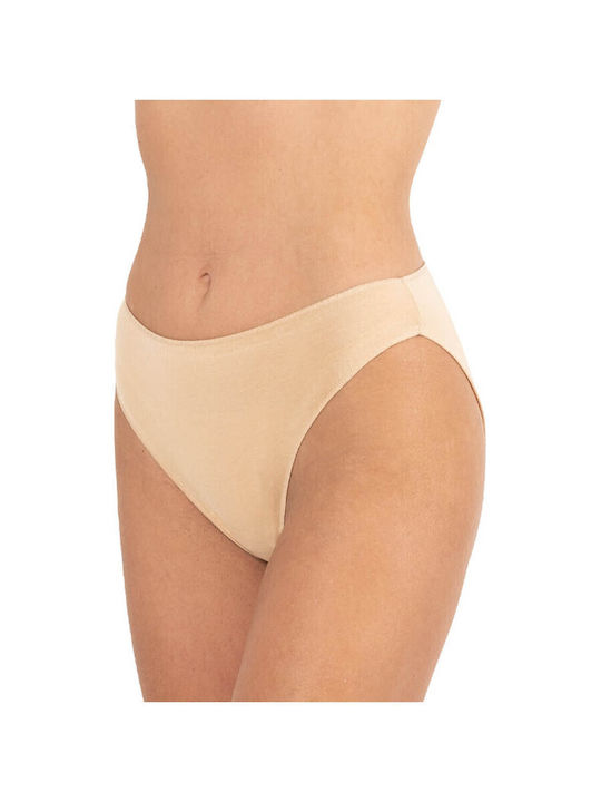 Γυναικεία Slip 2Pack χωρίς Ραφές Μπεζ