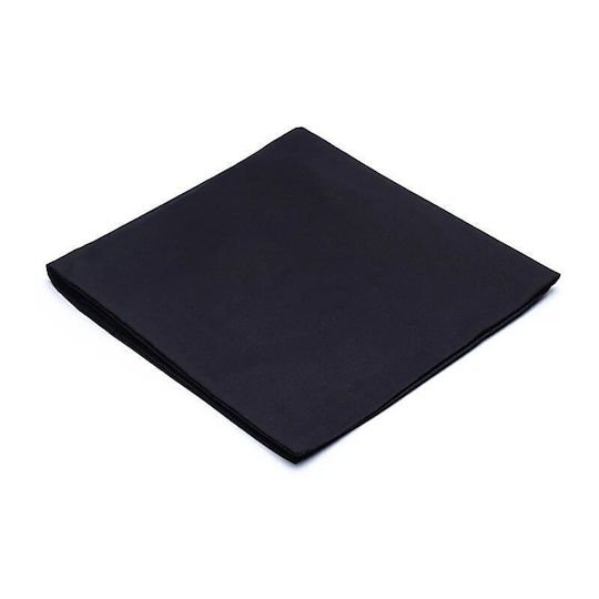 Black Meditation Cushion Zabuton Meditation Mat 65x65x5cm
