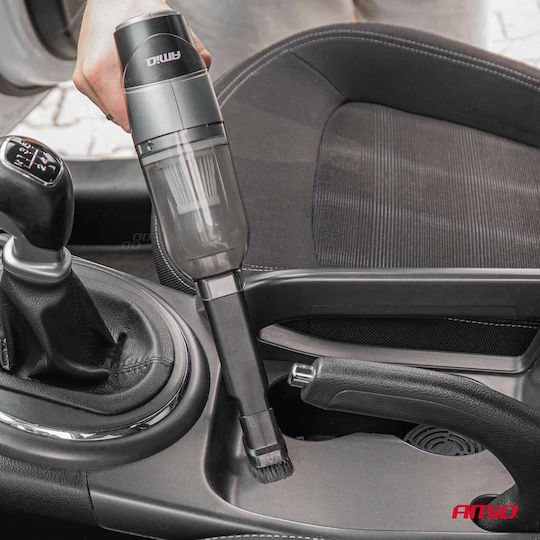 AMiO Car Handheld Vacuum Dry Vacuuming with Power 70W Rechargeable 12V Transparent