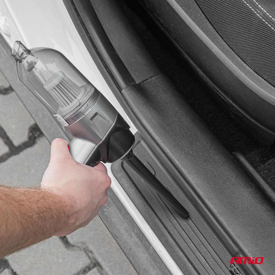 AMiO Car Handheld Vacuum Dry Vacuuming with Power 40W Rechargeable 12V Transparent