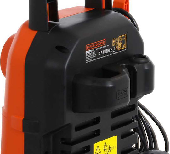 Black & Decker Πλυστικό Ρεύματος 1300W με Πίεση 110bar
