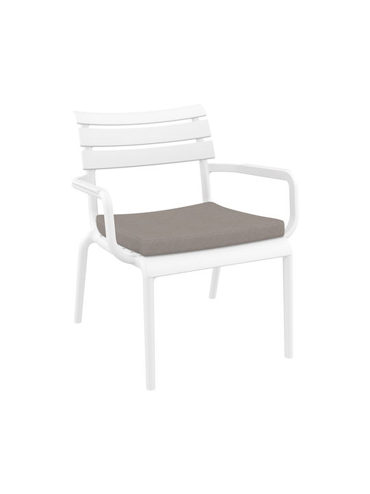 Siesta Exclusive Perna Scaunului De Grădină Maro Deschis 48x50cm