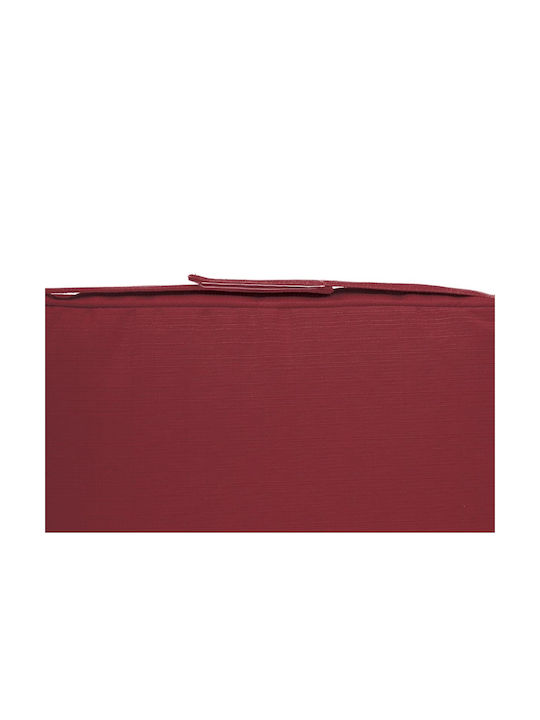 Hesperide Waterproof Garden Chair Cushion H-S Korai Burgundy 40x40 cm