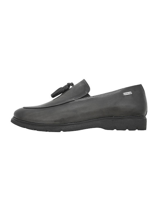 GK Uomo Men's Moccasins Black