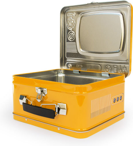 Cutie de prânz metalică Retro TV Suck Uk Sk Lunchtv4