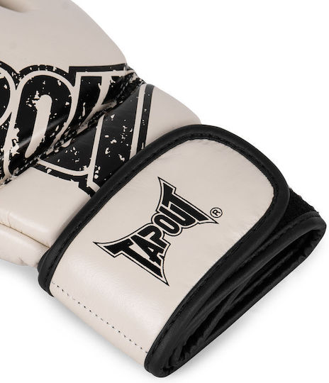 Tapout Leather MMA Gloves Black