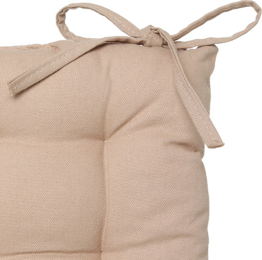 Atmosphera Garden Chair Cushion Beige 38x38cm