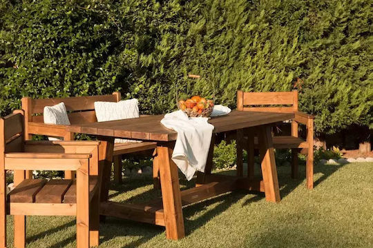 Masă Monahal 200x87x75buc Bej Masă Monahal 200x87x75buc Bej
