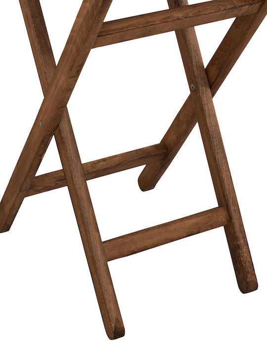 Wooden Masa pentru spații exterioare mici Pliabil Limnos 60x60x76buc