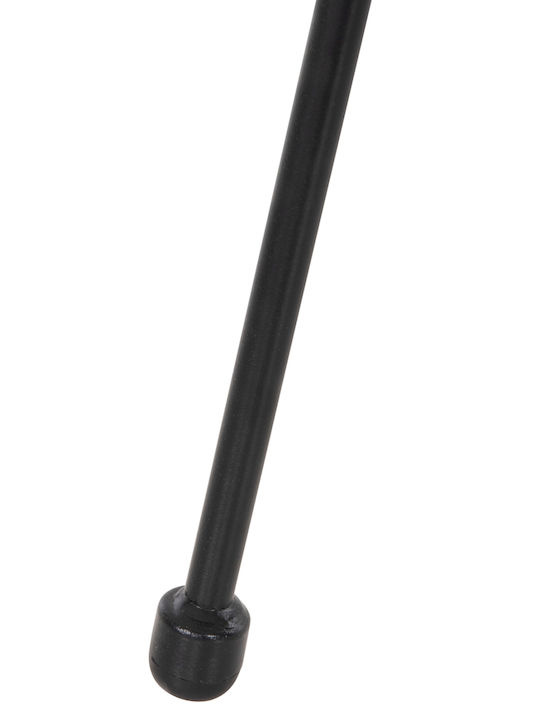 Tisch Café für kleine Außenbereiche Stabil Allegra Black 50x50cm