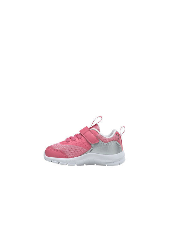 Reebok Αthletische Kinderschuhe Laufen Rush Runner Astro Pink / Silver Metallic / Cloud White