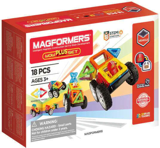 Magformers Μαγνητικό Παιχνίδι Κατασκευών Plus