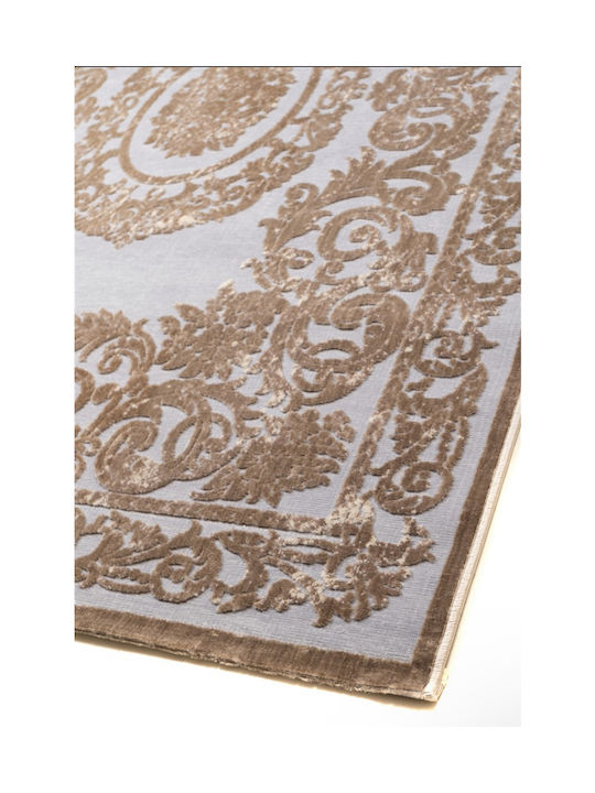 Klonaras Zira 9104 Rug Rectangular Grey Cream