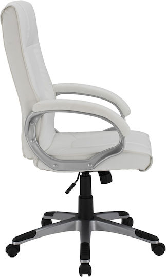 HomeMarkt Chander Executive Office Chair With Recline White
