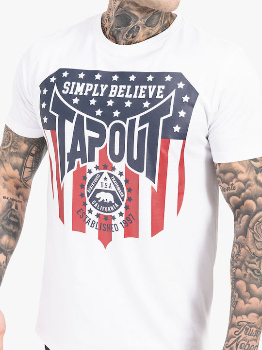 T-shirt White/navy/red