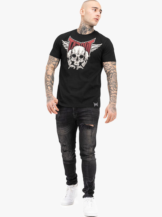 Тениска Black/red/ecru