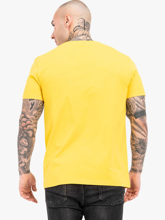 T-shirt Yellow/black