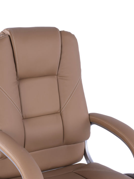 Executive Office Chair with Fixed Arms Camel Freebox