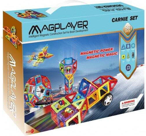 Magplayer Μαγνητικό Παιχνίδι Κατασκευών για Παιδιά 10+ Ετών
