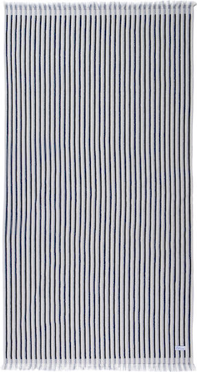 Nef-Nef Homeware Elveria Βαμβακερή Μαύρη με Κρόσσια 170x90εκ.
