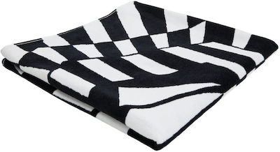 Volcom Black Cotton Beach Towel