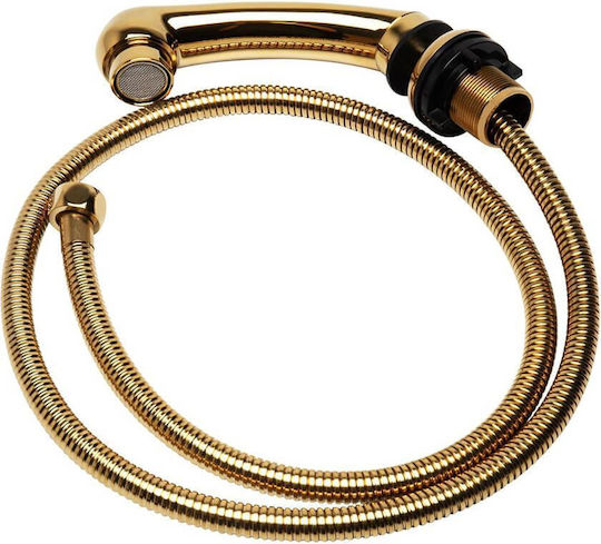 Βρύση Λουτήρα Κομμωτηρίου Gold 0148071