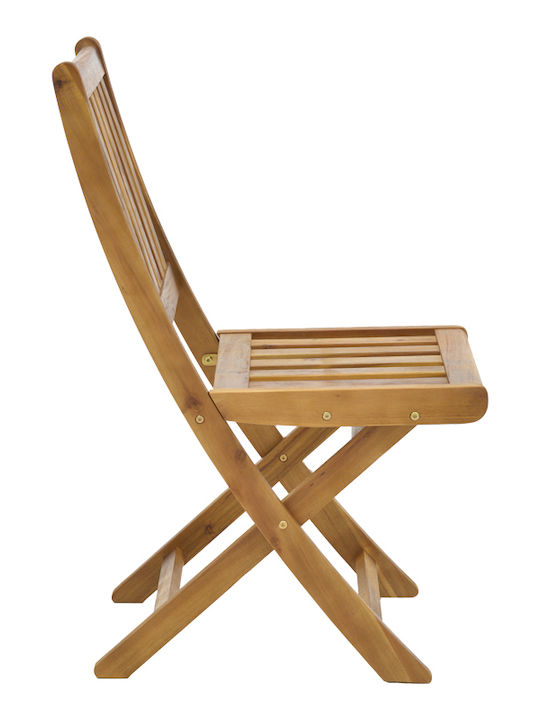 Set Sala De Mese Pentru Spații Exterioare Mici Elijie-carpuva Natural 3 Piese