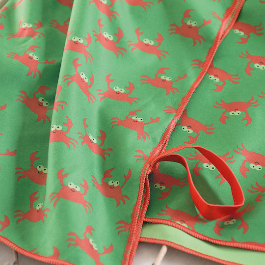 Rythmos Cramby Πετσέτα Microfiber Σώματος Πράσινη 160x90εκ.