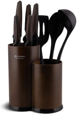 Edenberg Cooking Utensil Set with Base Brown EB-7810 9pcs