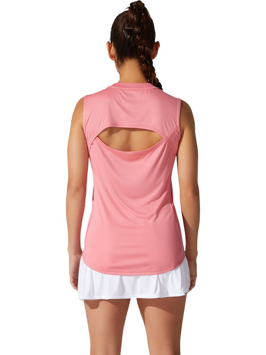 ASICS 2042A156W Women's Pink Tennis Blouse