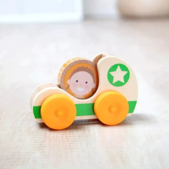 Melissa & Doug Όχημα από Ξύλο με Ήχους