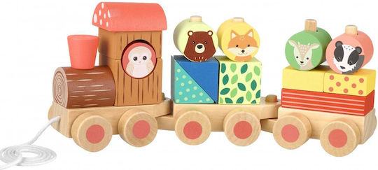 Orange Tree Toys Pull-Along Toy made of Wood for 12++ Months