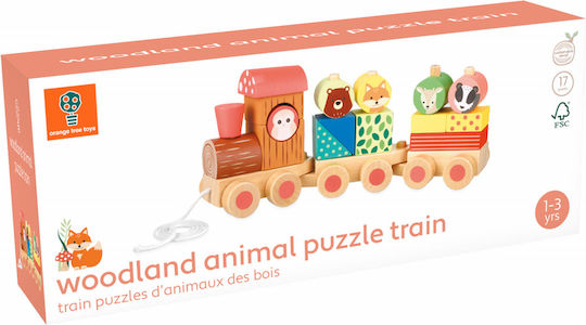 Orange Tree Toys Pull-Along Toy made of Wood for 12++ Months