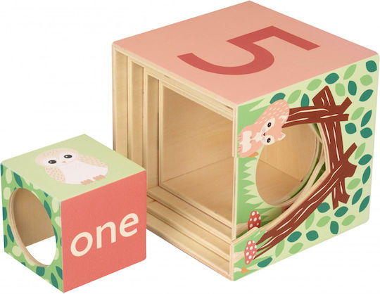 Orange Tree Toys Παιχνίδι Στοίβαξης από Ξύλο για 18+ Μηνών