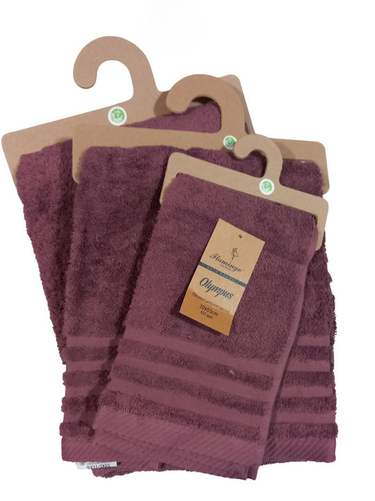 Kipper Bath Towel Olympus 70x140cm. Berry Weight 550gr/m²