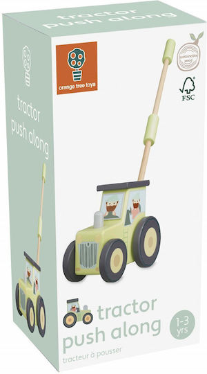 Orange Tree Toys Push Along Push-along από Ξύλο για 18+ Μηνών