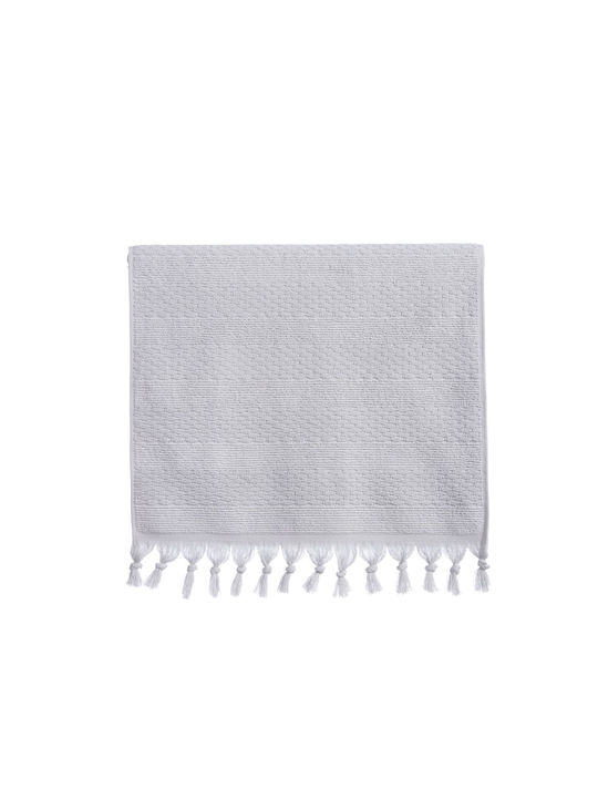 Nef-Nef Homeware 3pc Bath Towel Set Serenity Outlast Grey Weight 550gr/m²